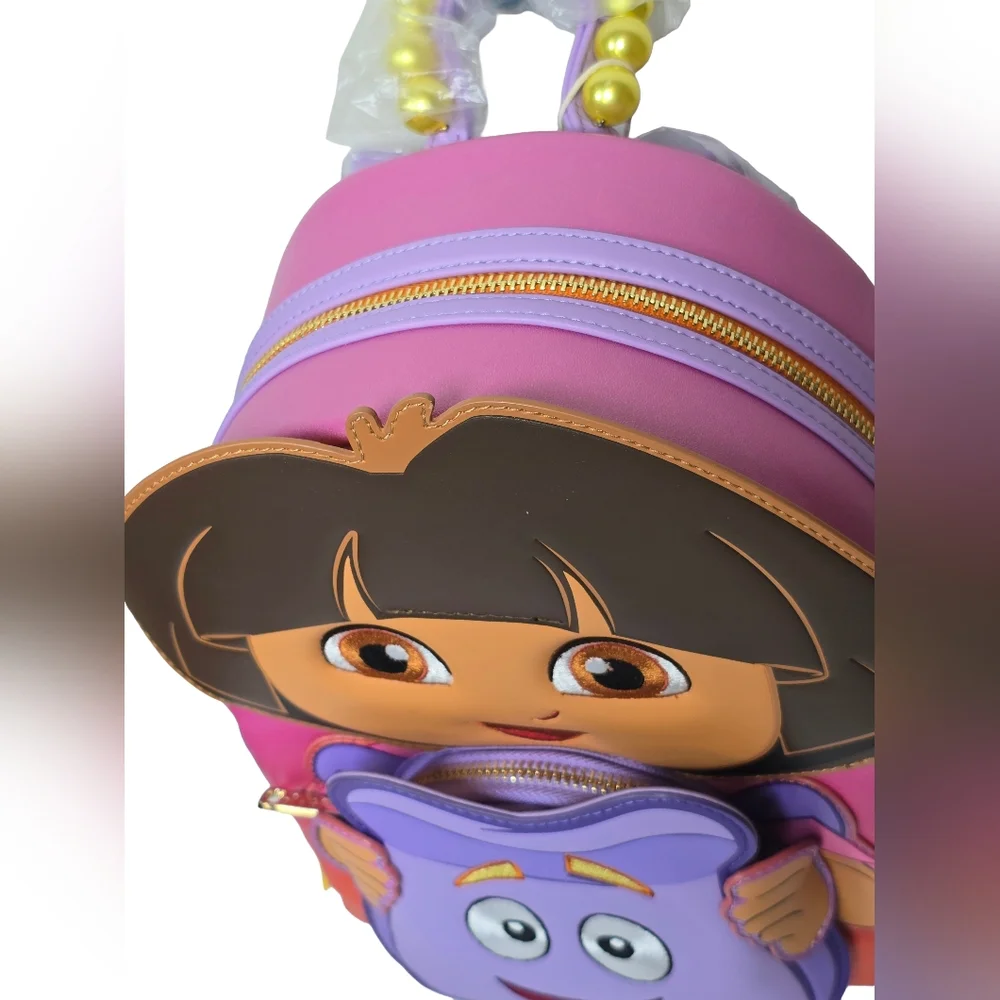 Loungefly Dora Explorer Figural Mini Backpack NWT Nickelodeon